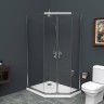 Душевой уголок BelBagno Uno 120х90 UNO-195-PH-2-120/90-C-Cr