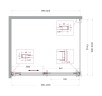 Душевой уголок BelBagno Soft Close-1 120x100 SOFT_CLOSE-1-AH-1-120/100-C-Cr