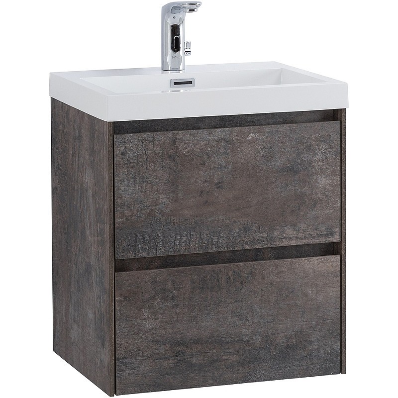 Тумба под раковину BelBagno Pietra Mini 50 PIETRA MINI-500-2C-SO-PT подвесная