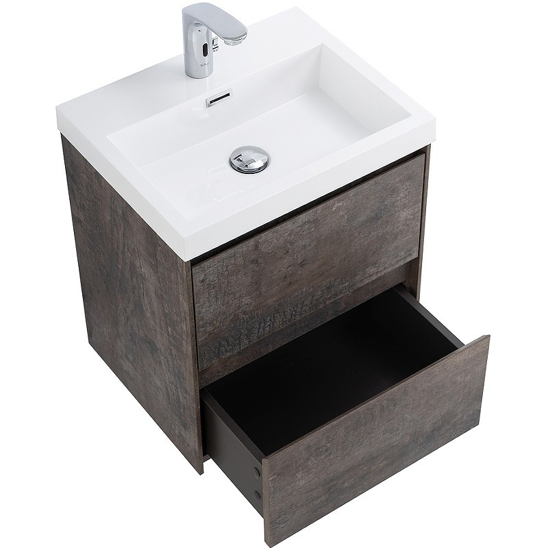 Тумба под раковину BelBagno Pietra Mini 50 PIETRA MINI-500-2C-SO-PT подвесная