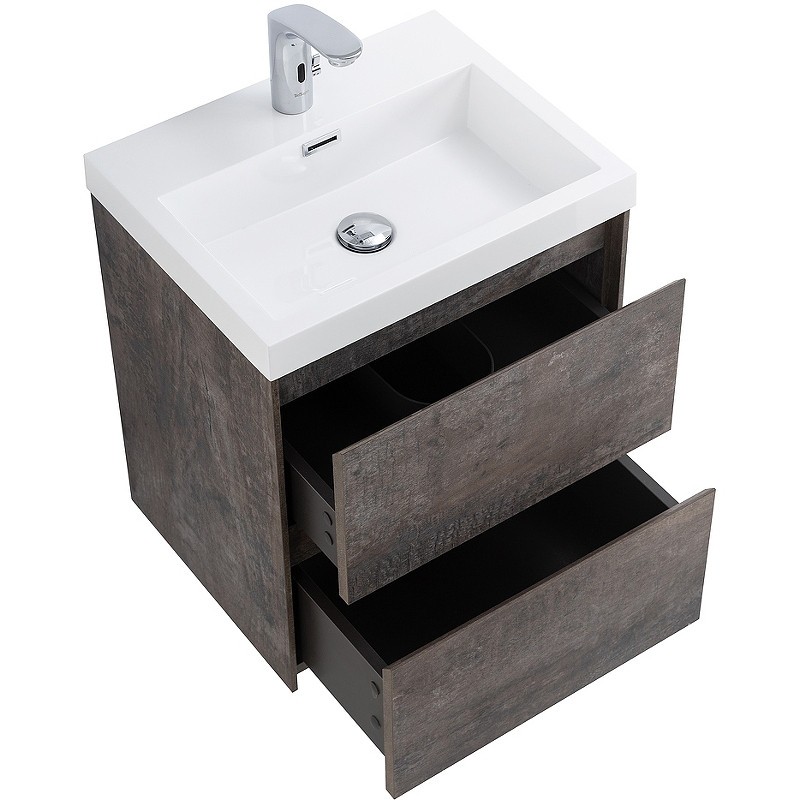 Тумба под раковину BelBagno Pietra Mini 50 PIETRA MINI-500-2C-SO-PT подвесная