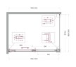 Душевой уголок BelBagno Soft Close-1 120x90 SOFT_CLOSE-1-AH-1-120/90-C-Cr