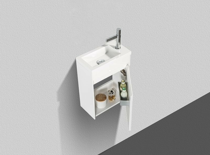 Тумба под раковину BelBagno Pietra Mini 46 R PIETRA MINI-460-1A-SO-BL-R подвесная