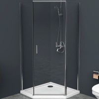 Душевой уголок BelBagno Uno 90х90 UNO-195-P-1-90-C-Cr
