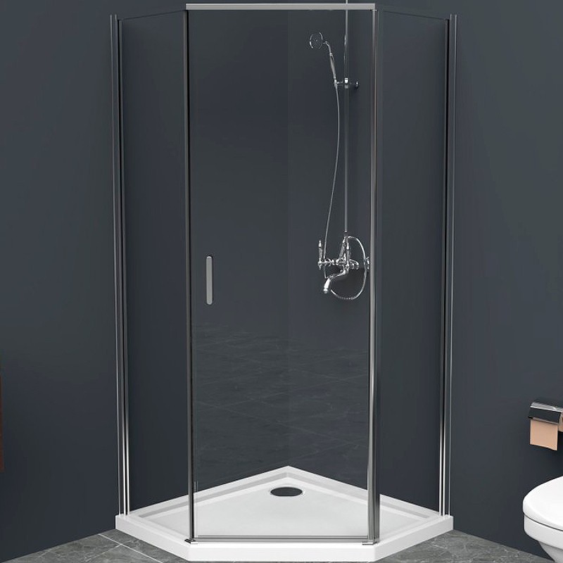 Душевой уголок BelBagno Uno 90х90 UNO-195-P-1-90-C-Cr