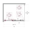 Душевой уголок BelBagno Marino 2 110x90 MARINO-2-AH-1-110/90-C-Cr