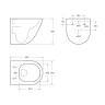 Унитаз BelBagno Amanda BB051CH-TOR-FC/SC подвесной