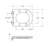Унитаз BelBagno Amanda BB051CH-TOR-FC/SC подвесной