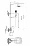 Душевая система BelBagno Romano ROMANO-VSCM-CRM