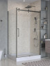 Душевой уголок BelBagno Marino 2 120x90 MARINO-2-AH-1-120/90-C-GM