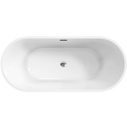Акриловая ванна BelBagno Uno 160x73 BB701-1600-730-K