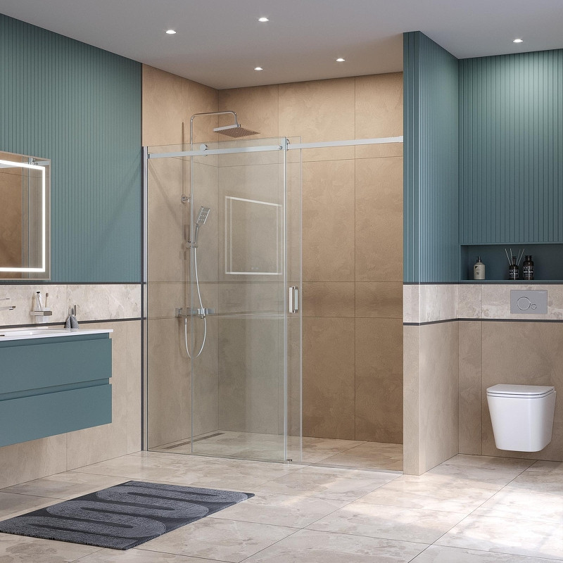 Душевая дверь BelBagno Soft Close-2 180 SOFT_CLOSE-2-BF-1-180-C-Cr