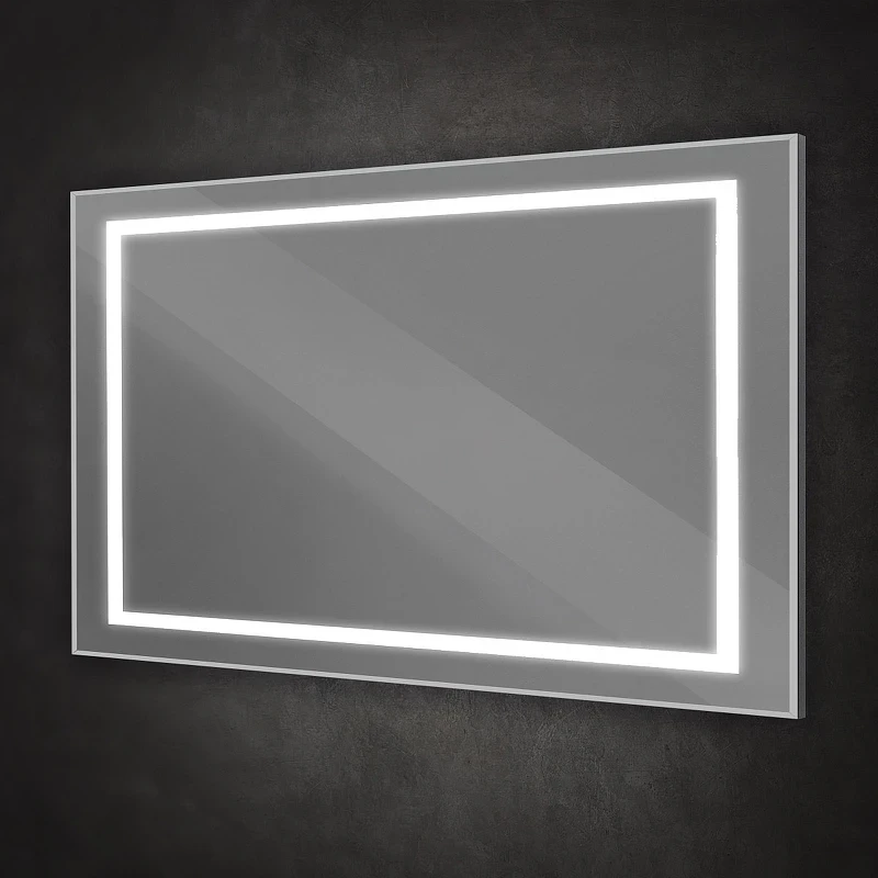 Зеркало BelBagno Kraft 140 SPC-KRAFT-1400-800-SENS-AL с подсветкой
