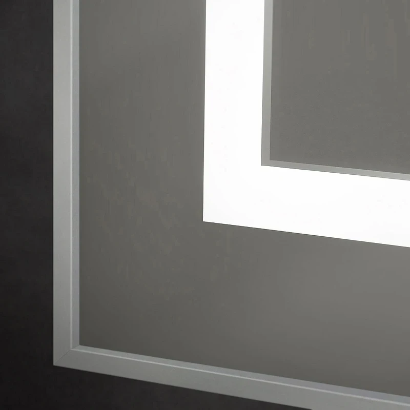 Зеркало BelBagno Kraft 140 SPC-KRAFT-1400-800-SENS-AL с подсветкой