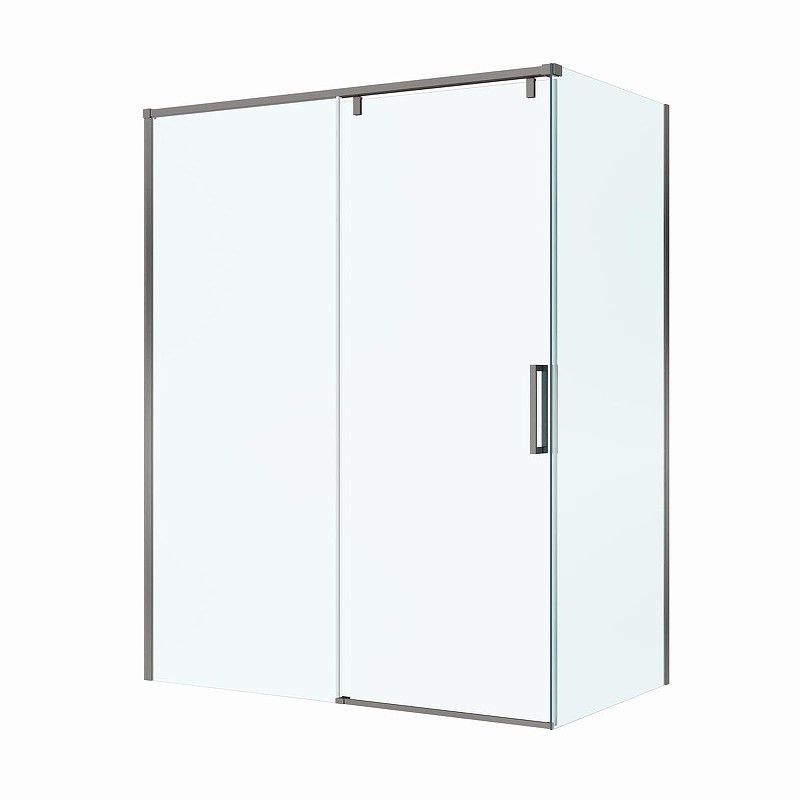 Душевой уголок BelBagno Soft Close-1 160x80 SOFT_CLOSE-1-AH-1-160/80-C-GM