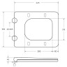 Унитаз BelBagno Luce-Tor BB076CH-TOR/SC подвесной