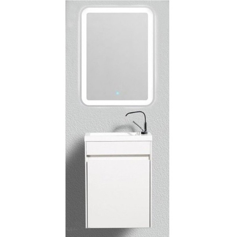 Тумба под раковину BelBagno Pietra Mini 46 PIETRA MINI-460-1A-SO-BL-L подвесная