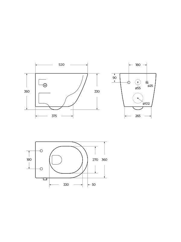 Унитаз подвесной BelBagno Marino BB7026CH-TOR-BS/SC