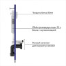 Комплект унитаза BelBagno Uno BB3105CHR/SC с инсталляцией Berges Novum L5 040215