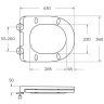 Унитаз BelBagno Uno-Tor BB5177CH-TOR/SC подвесной