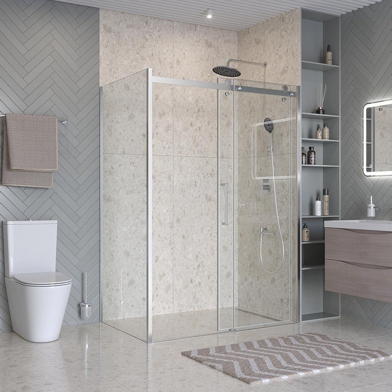 Душевой уголок BelBagno Marino 2 140x90 MARINO-2-AH-1-140/90-C-Cr