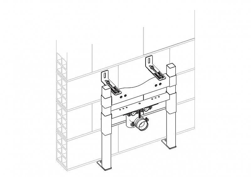 Инсталляция BelBagno BB024-BD для биде