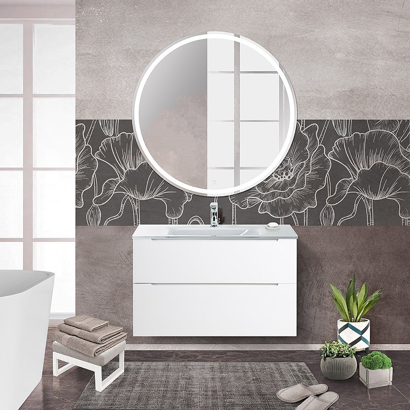Тумба под раковину BelBagno Etna-H60 90 ETNA-H60-900-2C-SO-BL-P подвесная