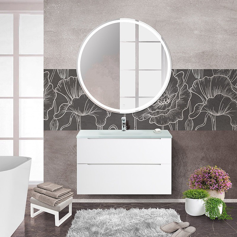 Тумба под раковину BelBagno Etna-H60 90 ETNA-H60-900-2C-SO-BL-P подвесная