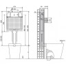 смывной бачок BelBagno CS BB025-CS для унитаза