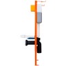 Комплект унитаза с инсталляцией BelBagno Onda BB066CHR/BB870SC/BB004-40 EXPERT/BB014-SR-BIANCO