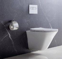 Унитаз BelBagno Marmi BB052CHR подвесной
