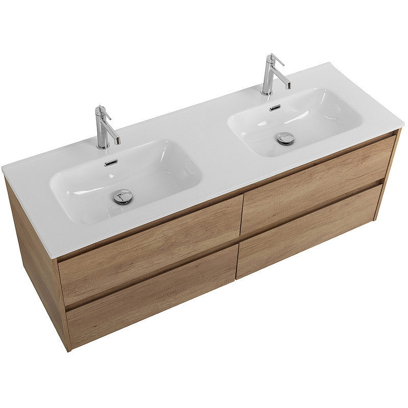 Тумба под раковину BelBagno Kraft 140 KRAFT-1400-4C-SO-2-RNN подвесная