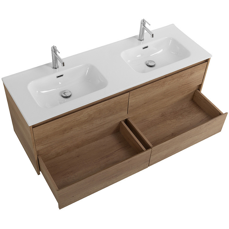 Тумба под раковину BelBagno Kraft 140 KRAFT-1400-4C-SO-2-RNN подвесная