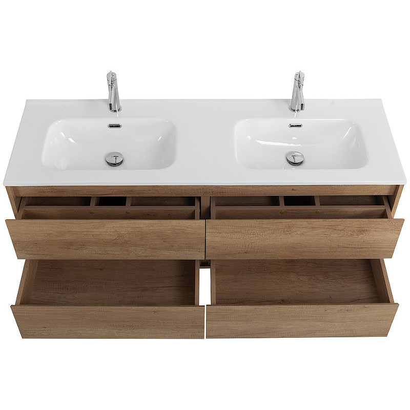 Тумба под раковину BelBagno Kraft 140 KRAFT-1400-4C-SO-2-RNN подвесная