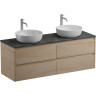 Тумба под раковину BelBagno Kraft 140 KRAFT-1400-4C-SO-2-RNN подвесная