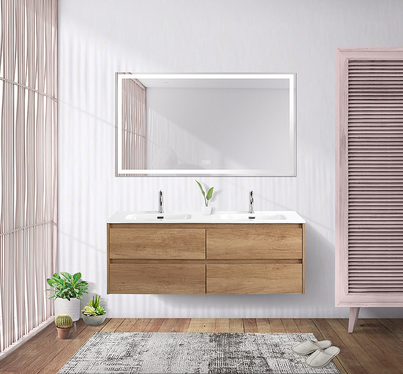 Тумба под раковину BelBagno Kraft 140 KRAFT-1400-4C-SO-2-RNN подвесная