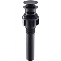 донный клапан BelBagno BB-PCU-03-NERO click-clack