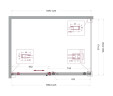 Душевой уголок BelBagno Soft Close-2 140x100 SOFT_CLOSE-2-AH-1-140/100-C-GM