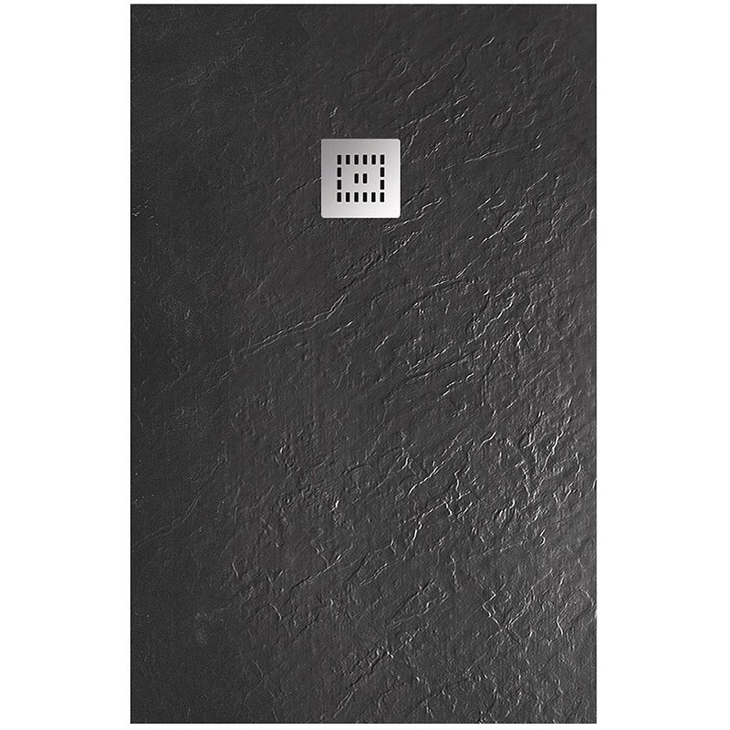 Душевой поддон из искусственного камня BelBagno Uno 120x80 TRAY-MR-UNO-AH-120/80-35-NERO