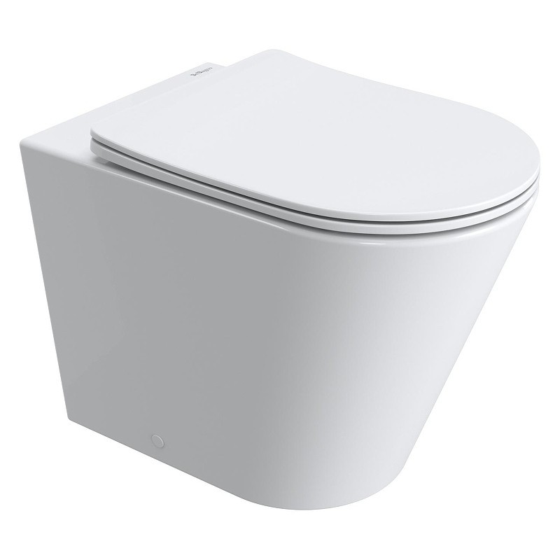 Унитаз BelBagno Flay BB1003CB-TOR/SC приставной