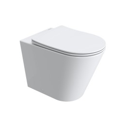 Унитаз BelBagno Flay BB1003CB-TOR/SC приставной