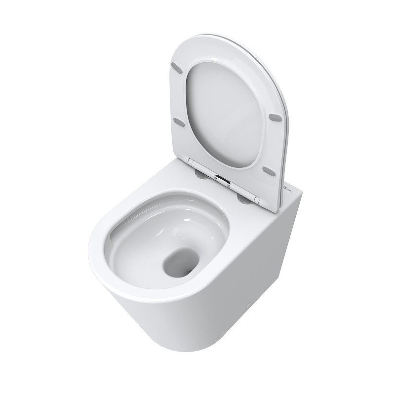 Унитаз BelBagno Flay BB1003CB-TOR/SC приставной