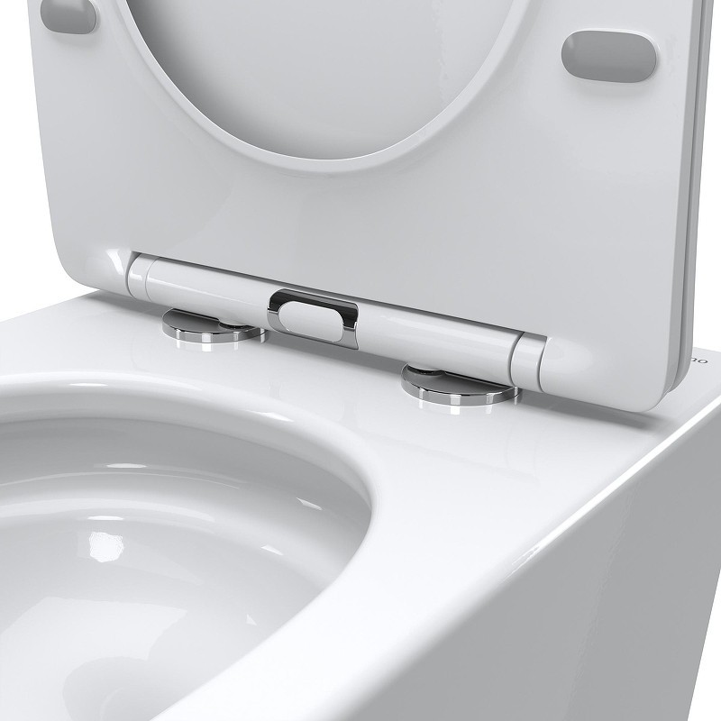 Унитаз BelBagno Flay BB1003CB-TOR/SC приставной