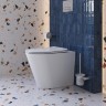 Унитаз BelBagno Flay BB1003CB-TOR/SC приставной