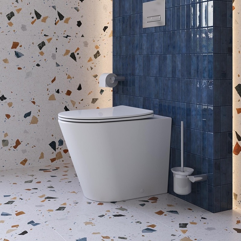 Унитаз BelBagno Flay BB1003CB-TOR/SC приставной