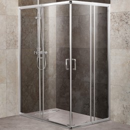 Душевой уголок BelBagno Unique 115х90 UNIQUE-AH-2-100/115-75/90-C-Cr