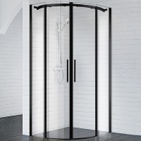 Душевой уголок BelBagno Acqua 90x90 ACQUA-R-2-90-C-NERO