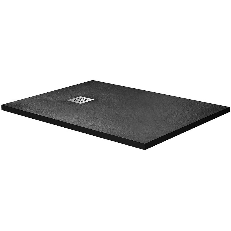 Душевой поддон из искусственного камня BelBagno Uno 120x90 TRAY-MR-UNO-AH-120/90-35-NERO