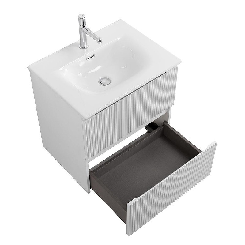 Тумба под раковину BelBagno Uno 60 UNO-600-2C-SO-BO подвесная