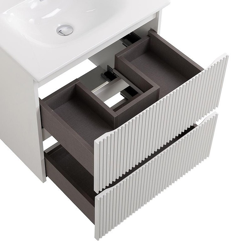 Тумба под раковину BelBagno Uno 60 UNO-600-2C-SO-BO подвесная